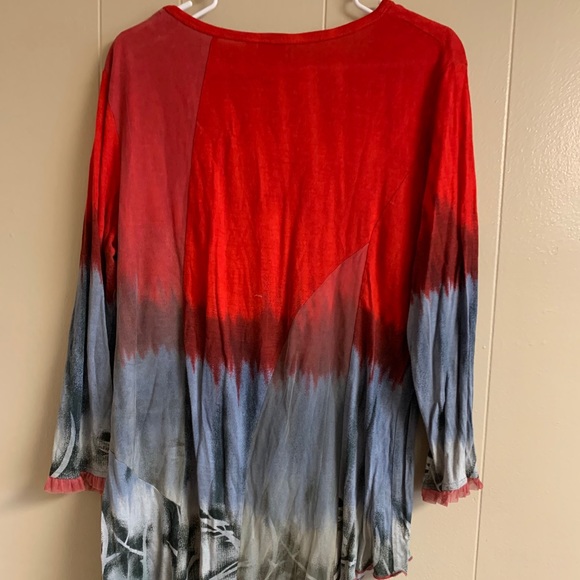 Knit Asymmetrical Top - Picture 3 of 4